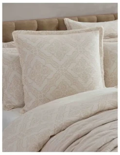 Private Collection Parisian Quilt Cover Set in Beige