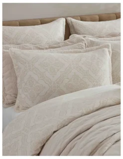 Private Collection Parisian Quilt Cover Set in Beige