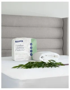 Protect-A-Bed Bamboo Waterproof Mattress Protector in White