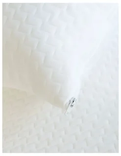 Protect-A-Bed Bamboo Waterproof Pillow Protector in White