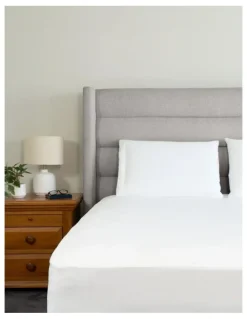 Protect-A-Bed Bamboo Waterproof Pillow Protector Twin Pack in White