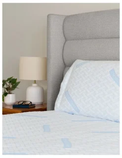 Protect-A-Bed Cooling Waterproof Pillow Protector in White