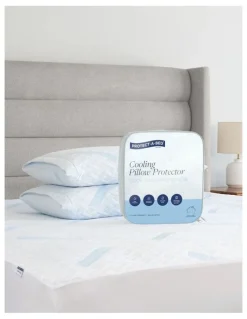 Protect-A-Bed Cooling Waterproof Pillow Protector Twin in White