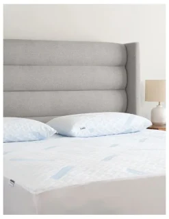 Protect-A-Bed Cooling Waterproof Pillow Protector Twin in White