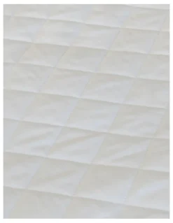 Protect-A-Bed Cotton Rich Quilted Waterproof Mattress Protector in White