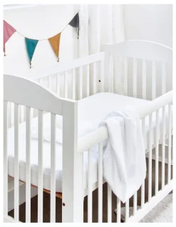 Protect-A-Bed Kids Cotton Terry Waterproof Fitted Cot Mattress Protector