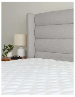 Protect-A-Bed Ultra Plush Waterproof Mattress Topper And Protector in White