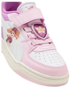 Puma Caven Iii Paw Patrol Self-Fastening Pre-School Sneakers In Lt Pink