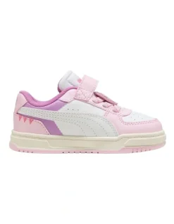 Puma Caven Iii Paw Patrol Self-Fastening Infant Sneakers In Lt Pink