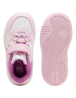 Puma Caven Iii Paw Patrol Self-Fastening Infant Sneakers In Lt Pink