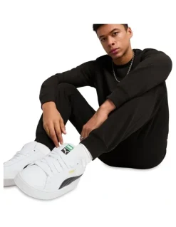 Puma Essentials No. 1 Logo Sweatpants in Black