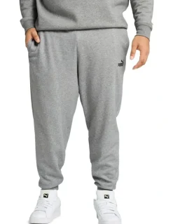 Puma Ess No. 1 Logo Sweatpants in Medium Grey Heather