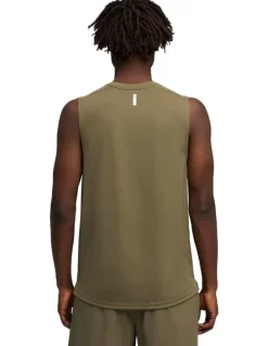 Puma M Pwrtrain Sleeveless Tee in Green