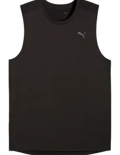 Puma M Pwrtrain Sleeveless Tee in Black