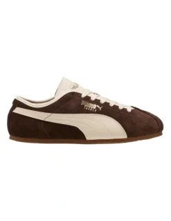 Puma Tackle Sneakers Unisex in Chocolate and White