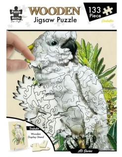 Puzzle Master Wooden Jigsaw Cockatoo (A3 Series) Puzzle 133 Piece