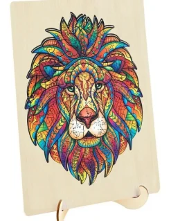 Puzzle Master Wooden Jigsaw Lion (A3 Series) Puzzle 145 Piece