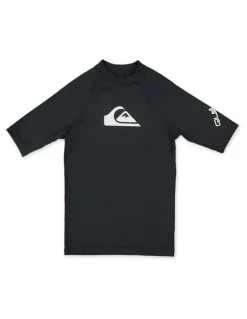 Quiksilver All Time Short Sleeve Id in Black