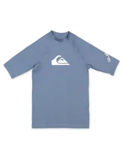 Quiksilver All Time Short Sleeve Id in China Blue