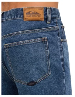 Quiksilver Aqua Cult Denim Shorts In Aged