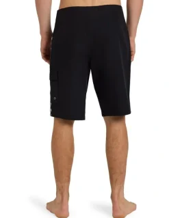 Quiksilver Arch Cargo 20 Boardshorts In Black