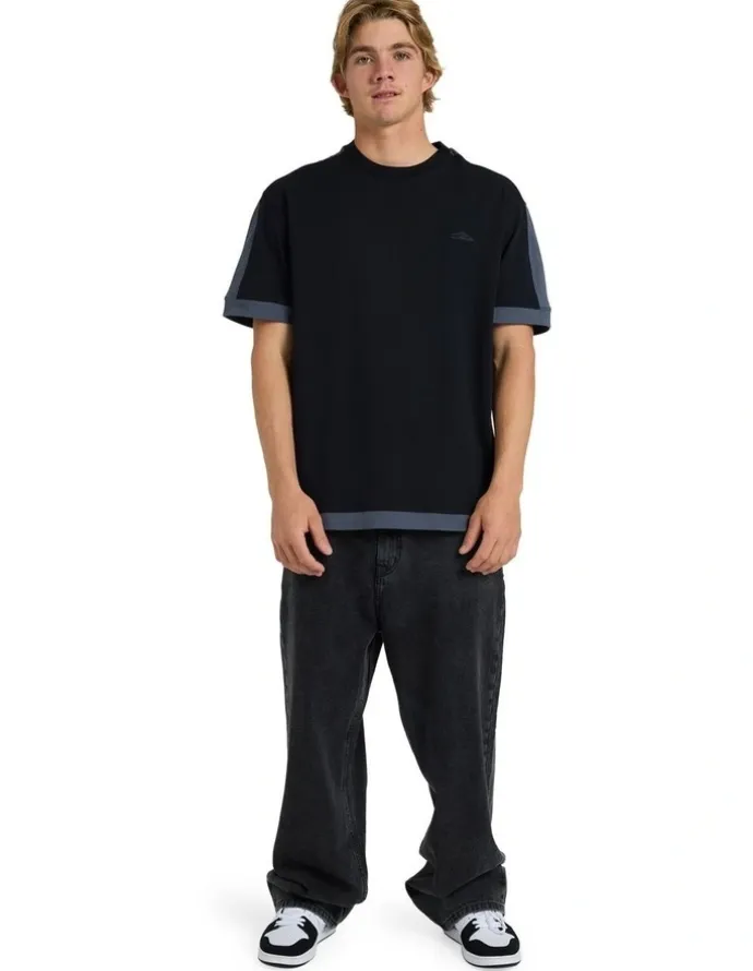 Quiksilver Av-2 T-Shirt Black/Turbulence