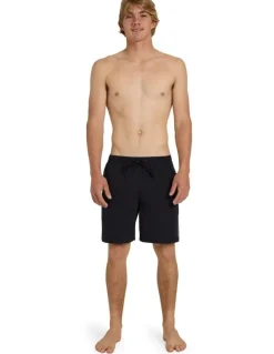 Quiksilver Balance 18 Volley Shorts In Black