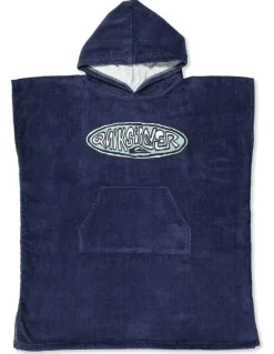 Quiksilver Boys 8-16 Waxheads Hooded Towel In Mood Indigo