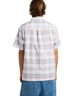 Quiksilver Campaign Short Sleeve Shirt Bone White