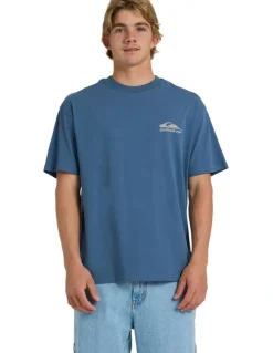 Quiksilver Carbon Oversized T-Shirt China Blue