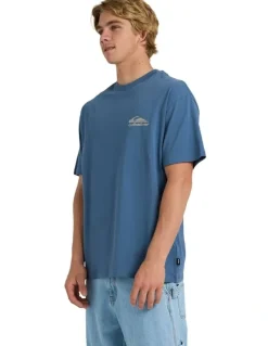 Quiksilver Carbon Oversized T-Shirt China Blue