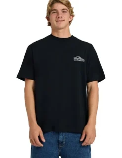 Quiksilver Carbon Oversized T-Shirt Black