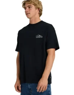 Quiksilver Carbon Oversized T-Shirt Black
