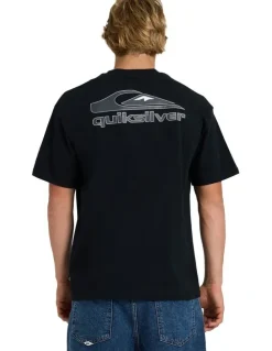 Quiksilver Carbon Oversized T-Shirt Black