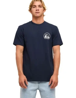 Quiksilver Clean Circle T-Shirt Dark Navy