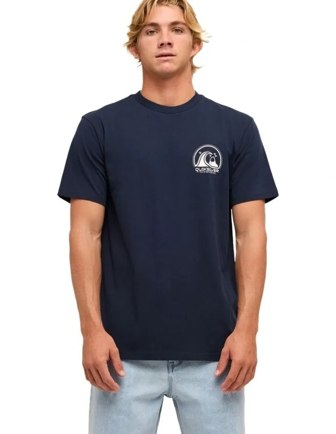 Quiksilver Clean Circle T-Shirt Dark Navy