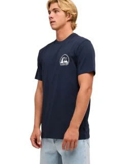 Quiksilver Clean Circle T-Shirt Dark Navy