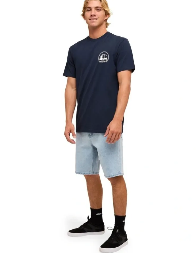 Quiksilver Clean Circle T-Shirt Dark Navy