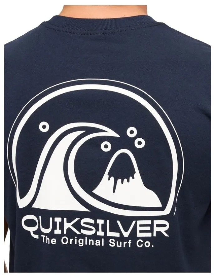 Quiksilver Clean Circle T-Shirt Dark Navy