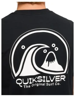 Quiksilver Clean Circle T-Shirt In Black
