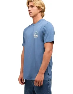 Quiksilver Clean Circle T-Shirt China Blue