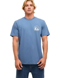 Quiksilver Clean Circle T-Shirt China Blue