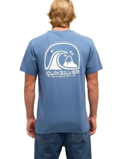 Quiksilver Clean Circle T-Shirt China Blue