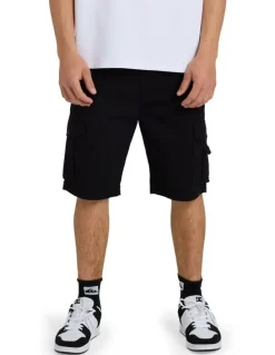 Quiksilver Crucial Battle 21 Cargo Shorts Black