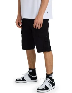 Quiksilver Crucial Battle 21 Cargo Shorts Black