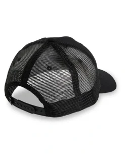 Quiksilver Decades Cotton Patch Trucker Cap Black