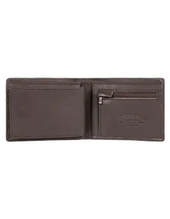 Quiksilver Gutherie Leather Bi-Fold Wallet
