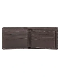 Quiksilver Gutherie Leather Bi-Fold Wallet