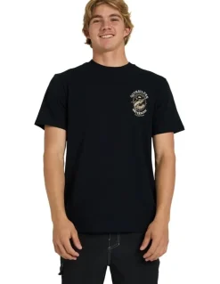 Quiksilver Hard Line T-Shirt In Black