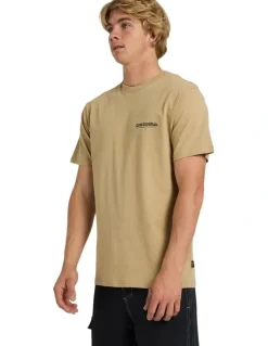 Quiksilver Heavy Weather T-Shirt In Cornstalk